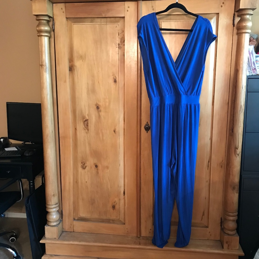Fashion to Figure Cross Front Jumpsuit